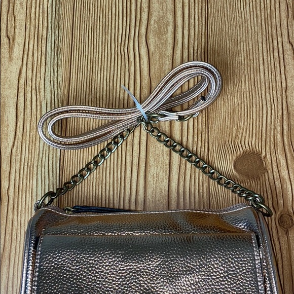 Rose Gold Chain Handbag - Picture 3 of 5